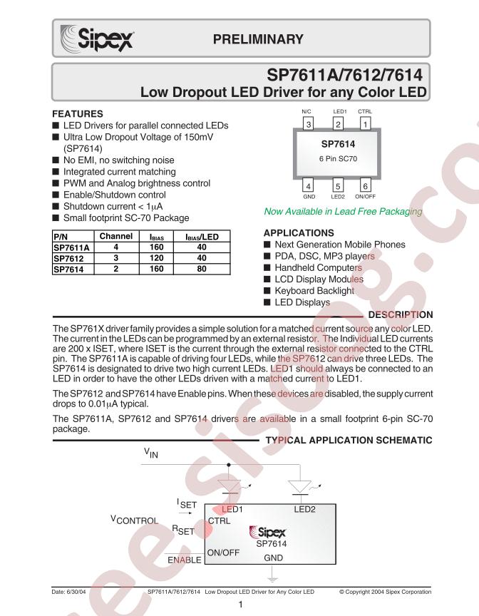 SP7614AEC6