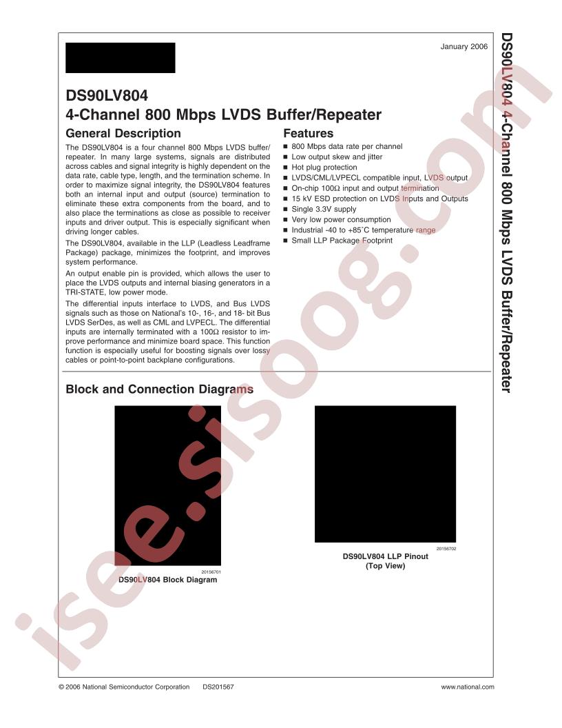 DS90LV804