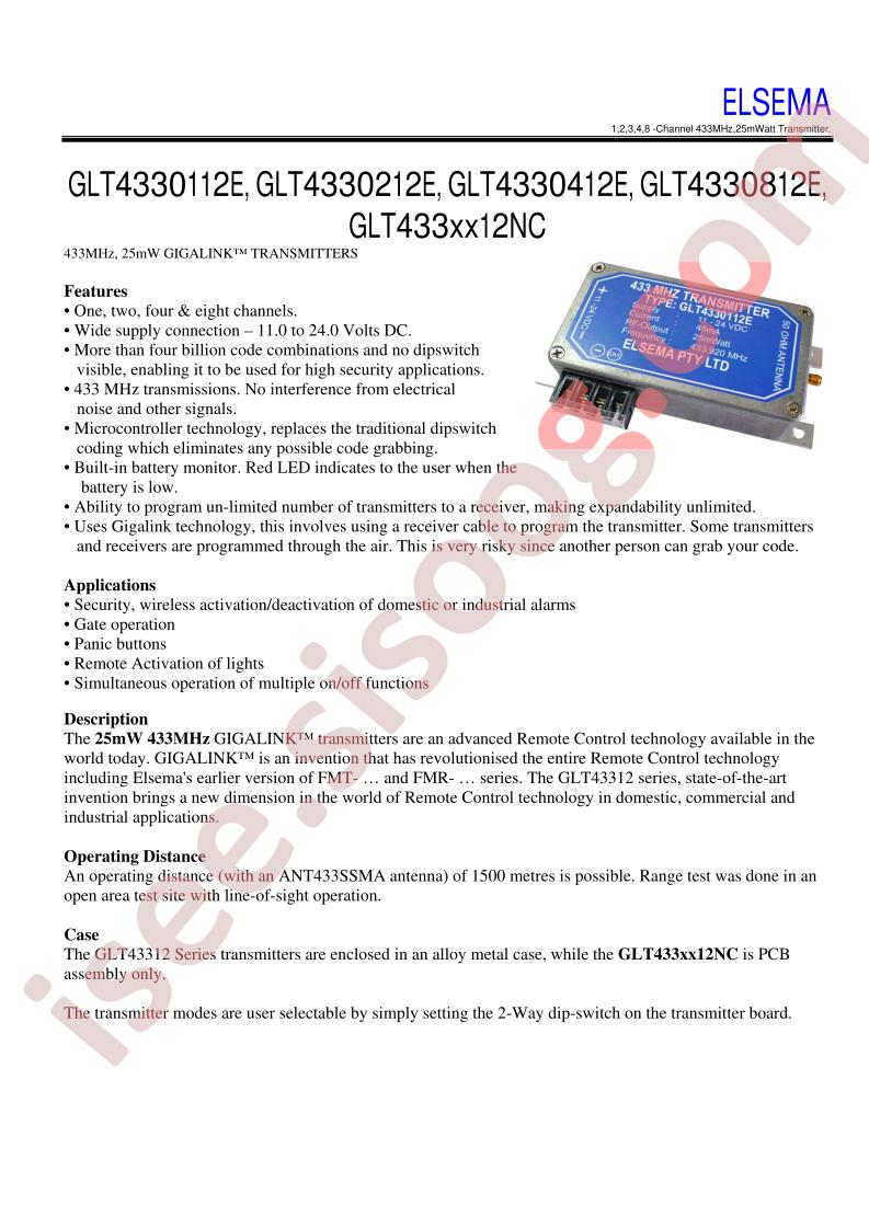 GLT4330212E