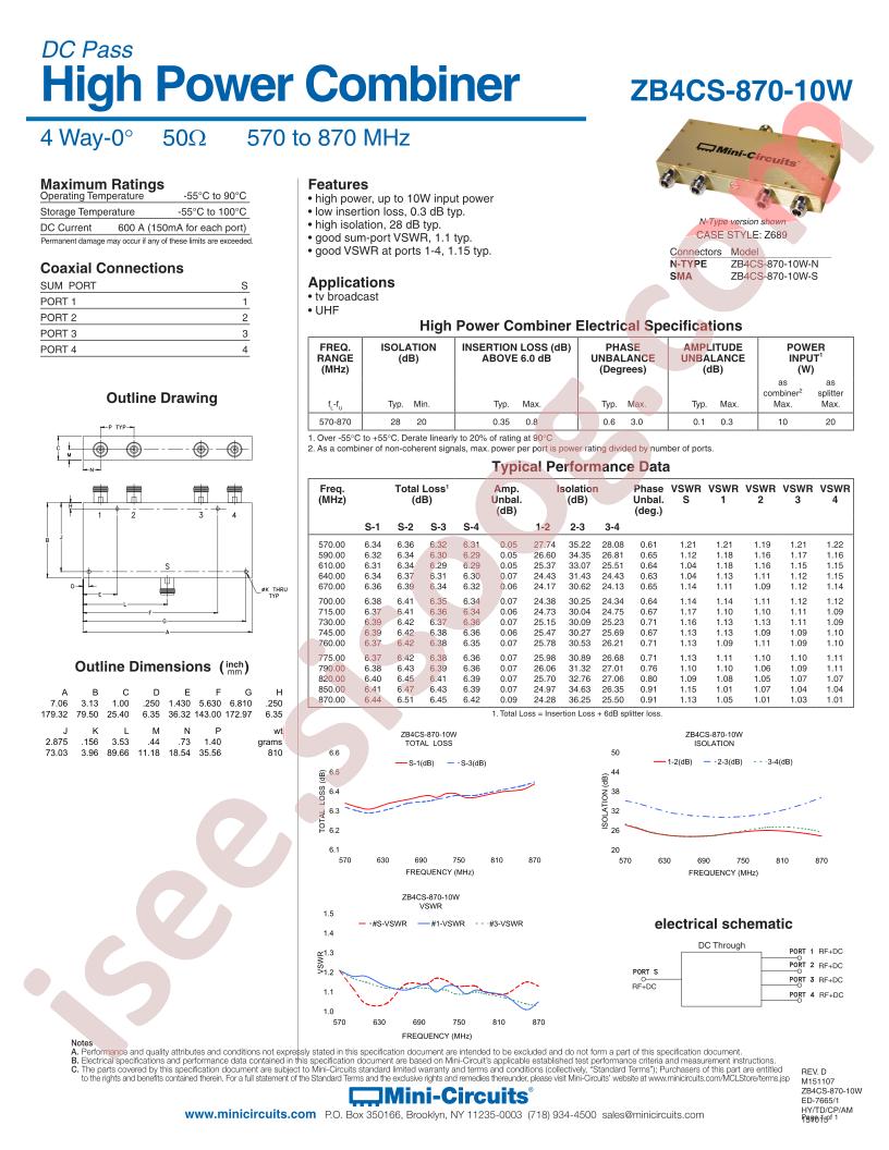 ZB4CS-870-10W