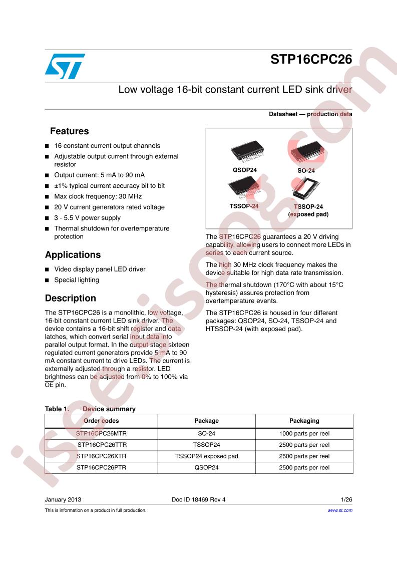 STP16CPC26MTR