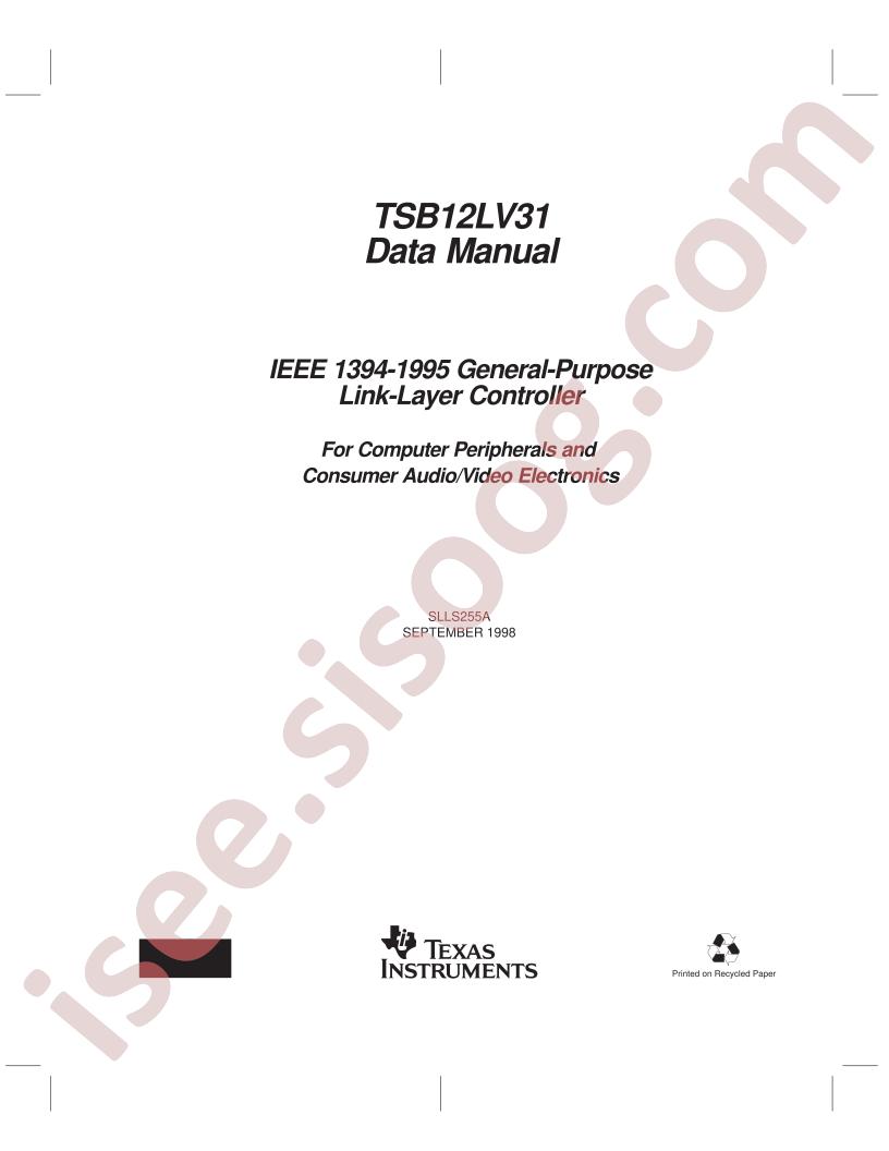 TSB12LV31