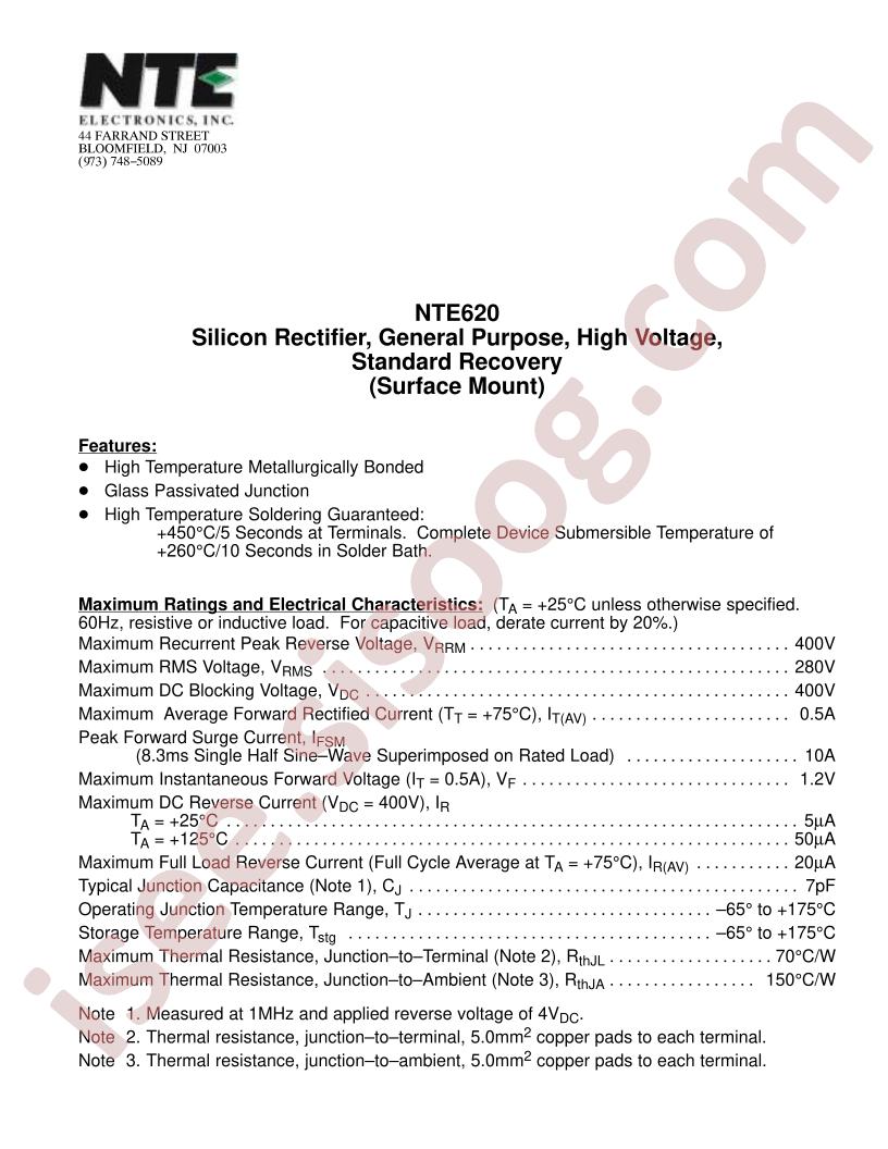 NTE620