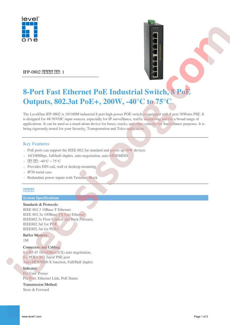 IFP-0802