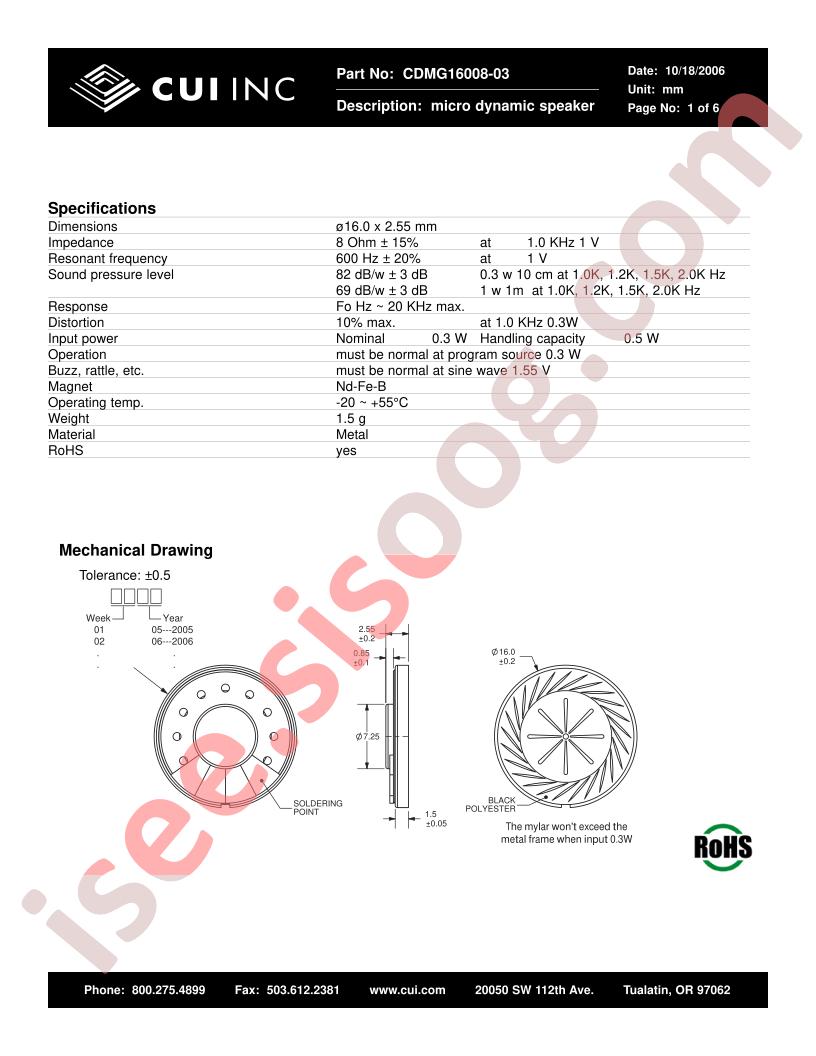 CDMG16008-03