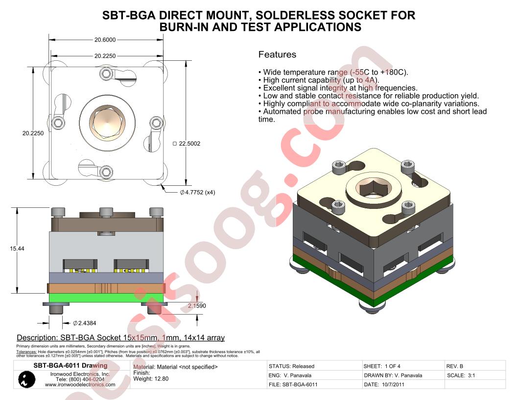 SBT-BGA-6011