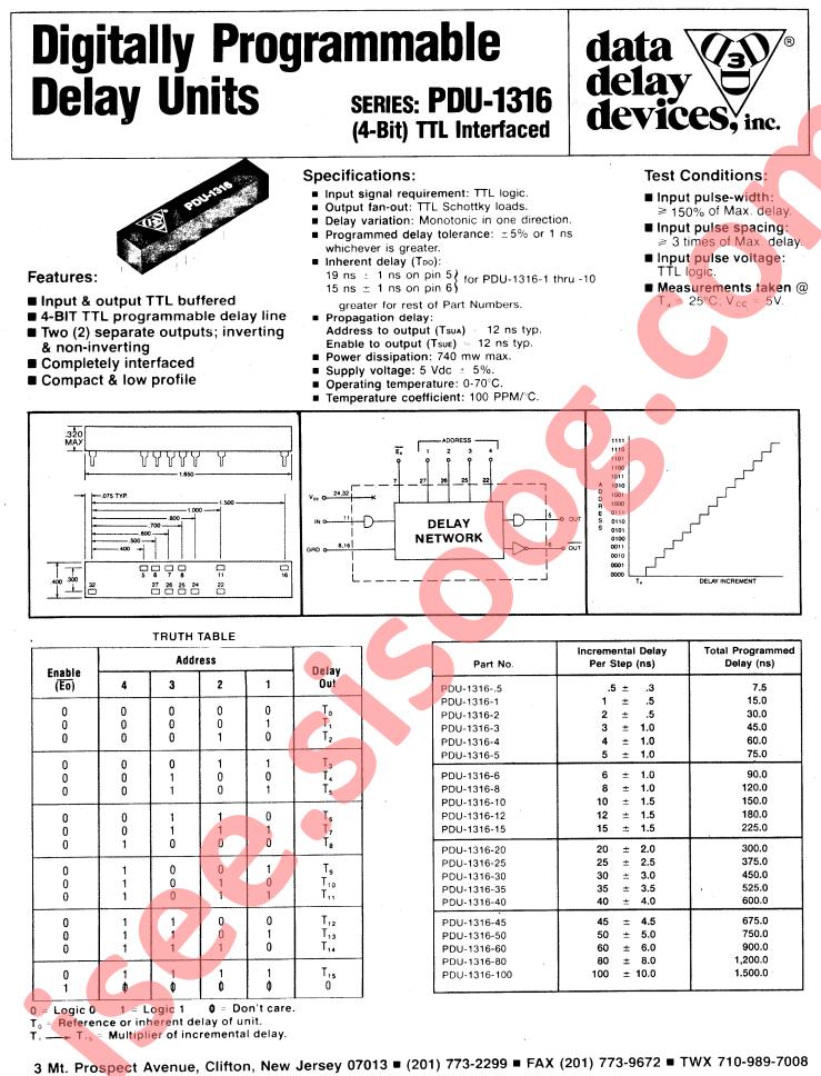 PDU-1316-100