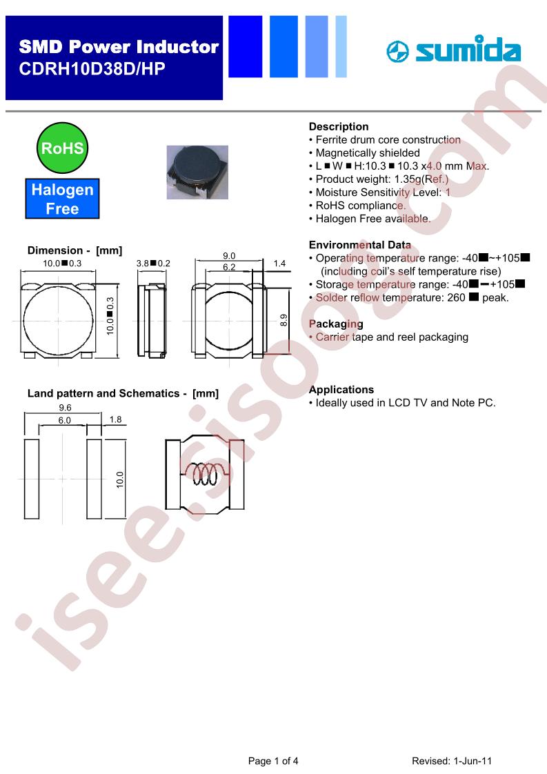 CDRH10D38DHP