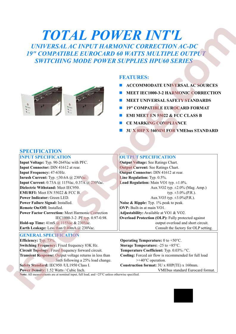 HPU60-S190030
