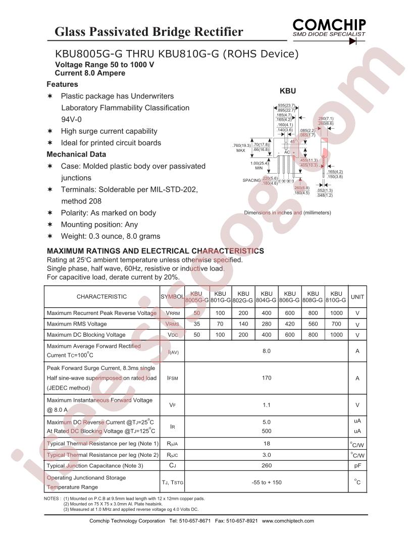 KBU8005G-G