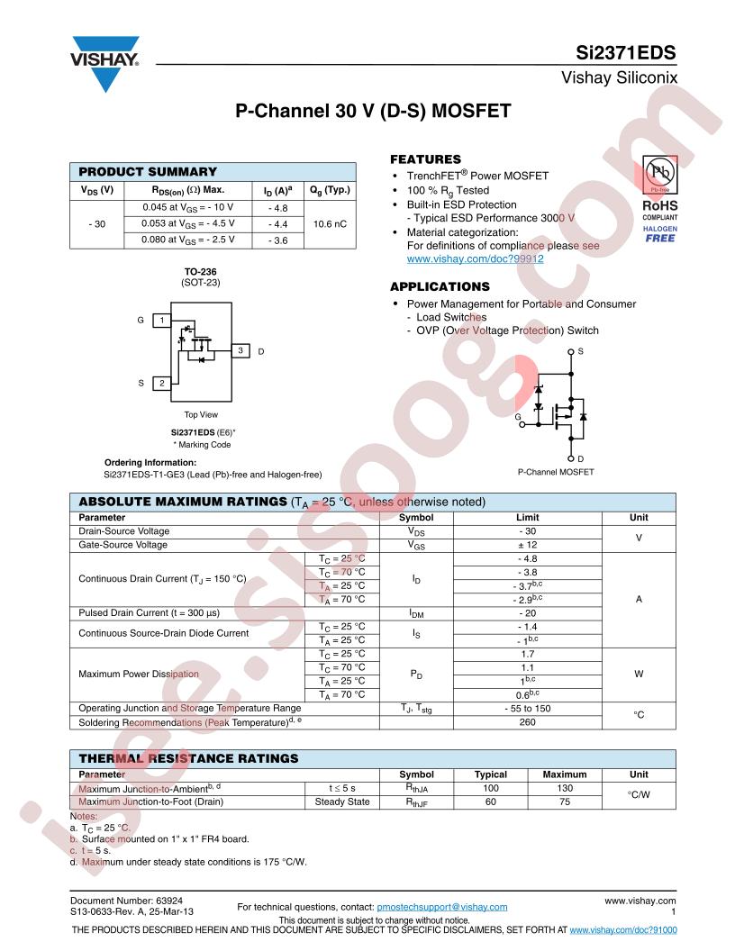 SI2371EDS