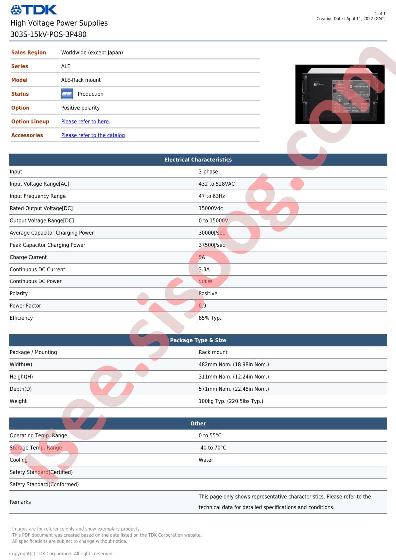 303S-15KV-POS-3P480