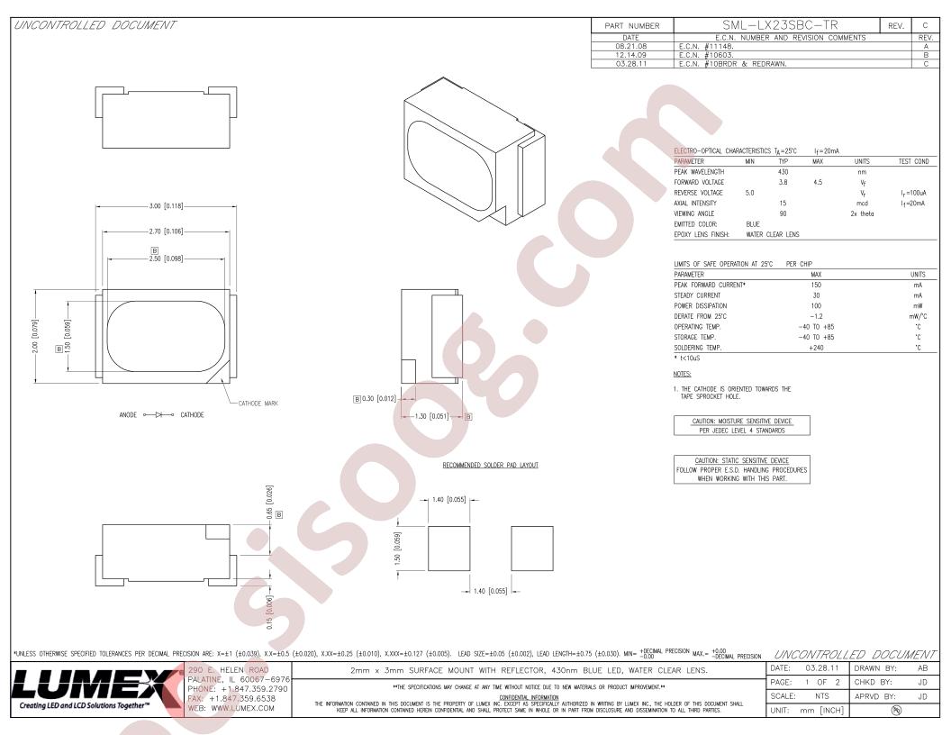 SML-LX23SBC-TR