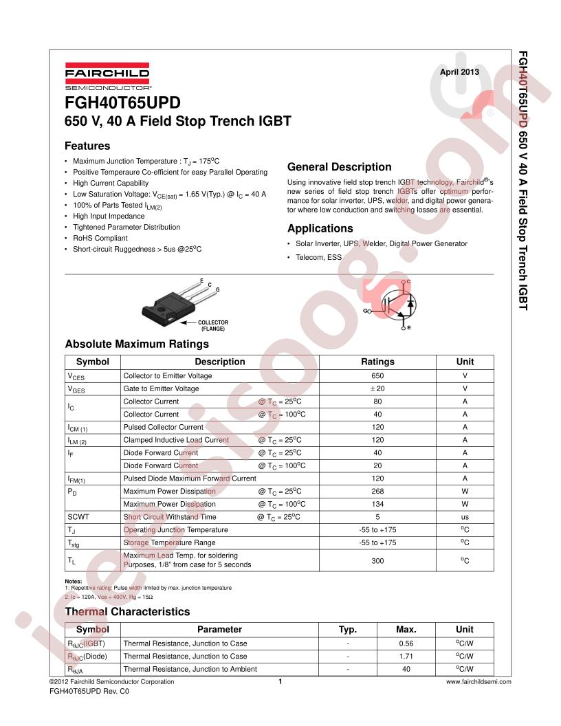 FGH40T65UPD