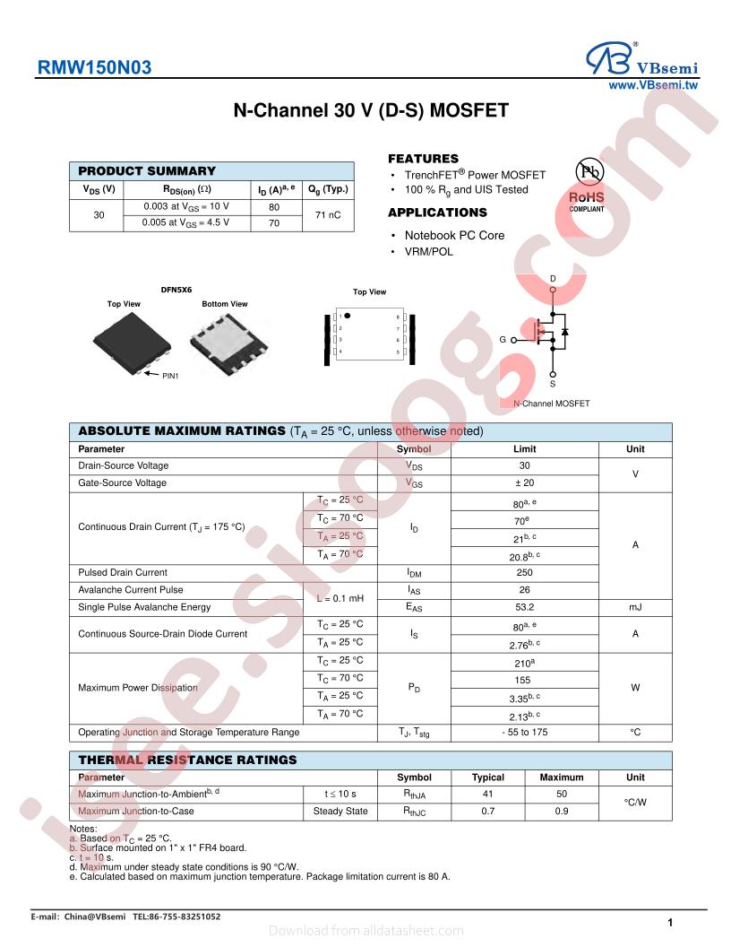 RMW150N03