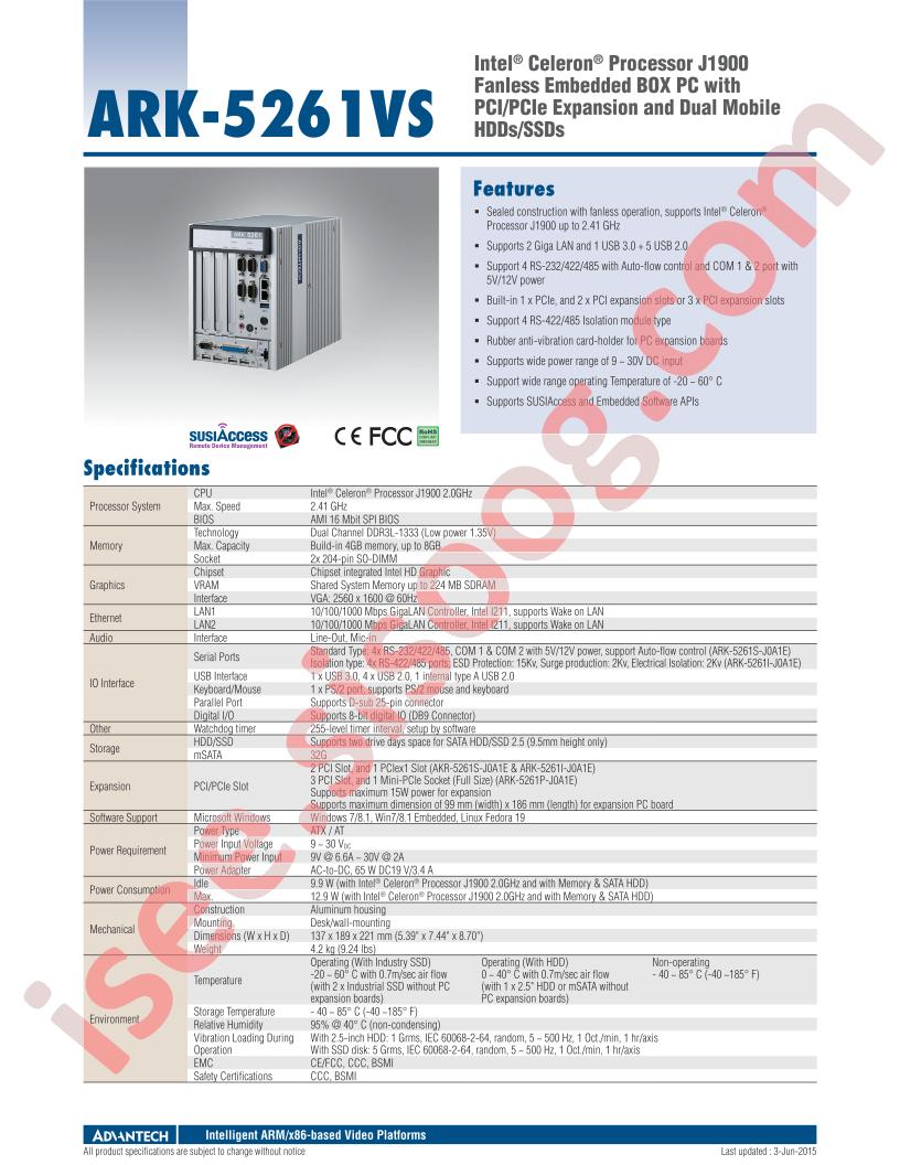 ARK-5261IVS-J201E