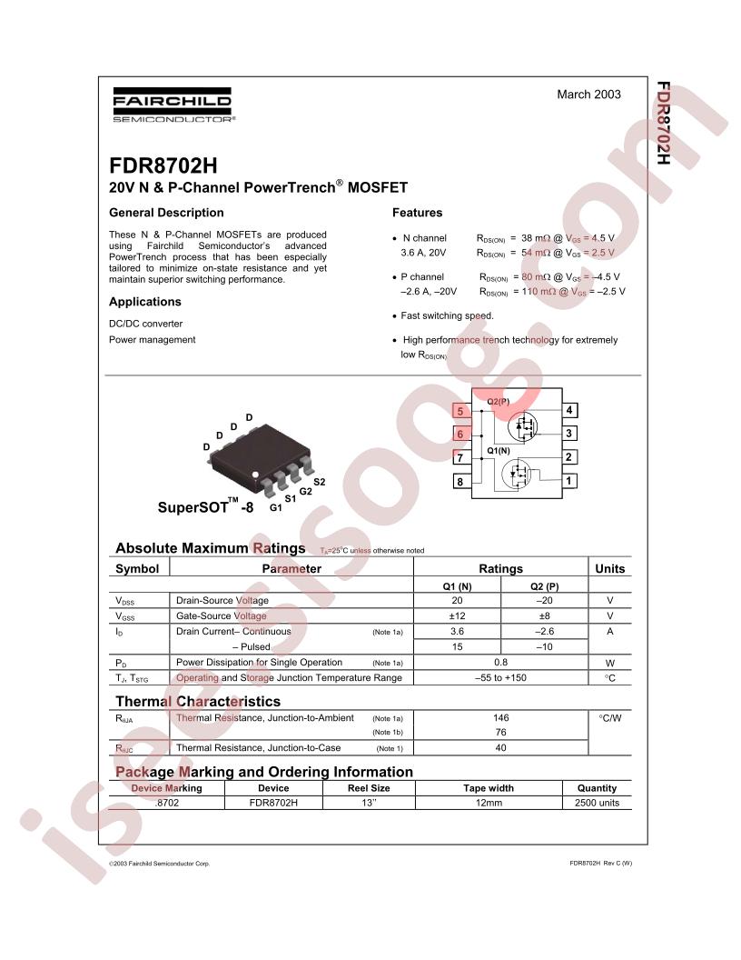 FDR8702H