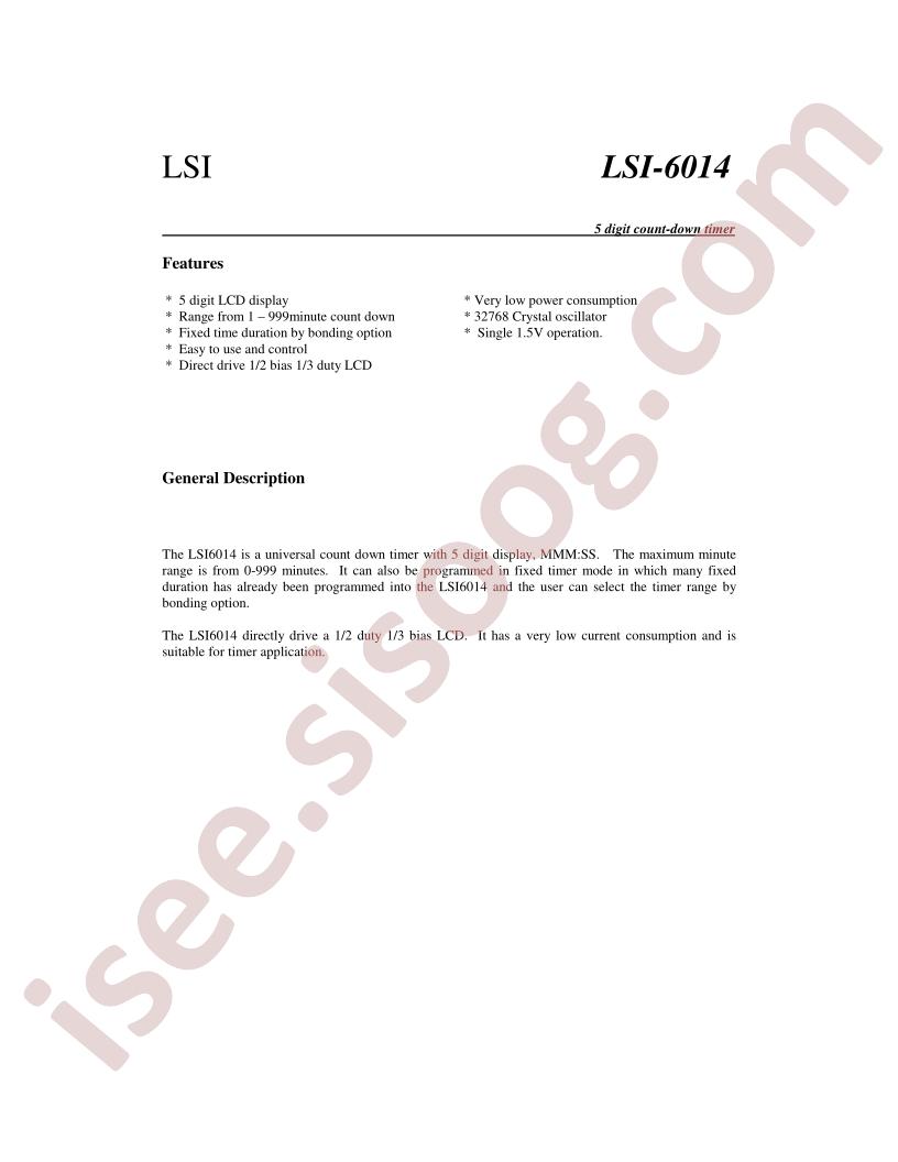 LSI6014N