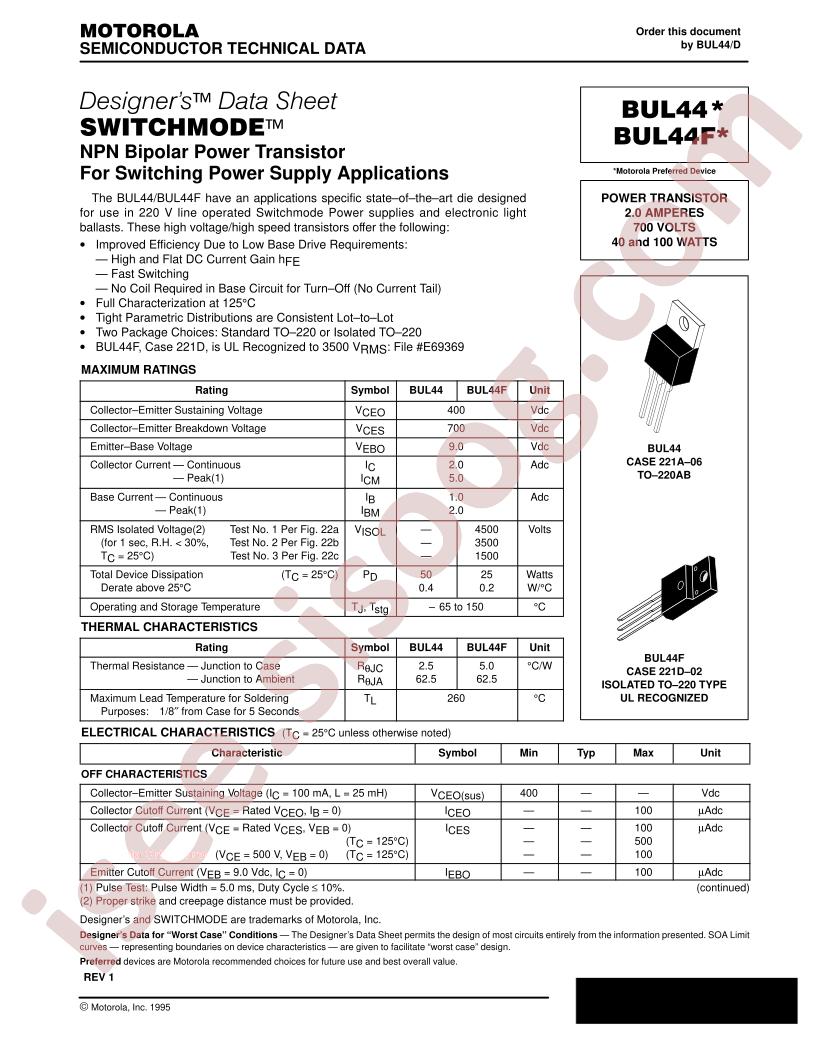 BUL44F