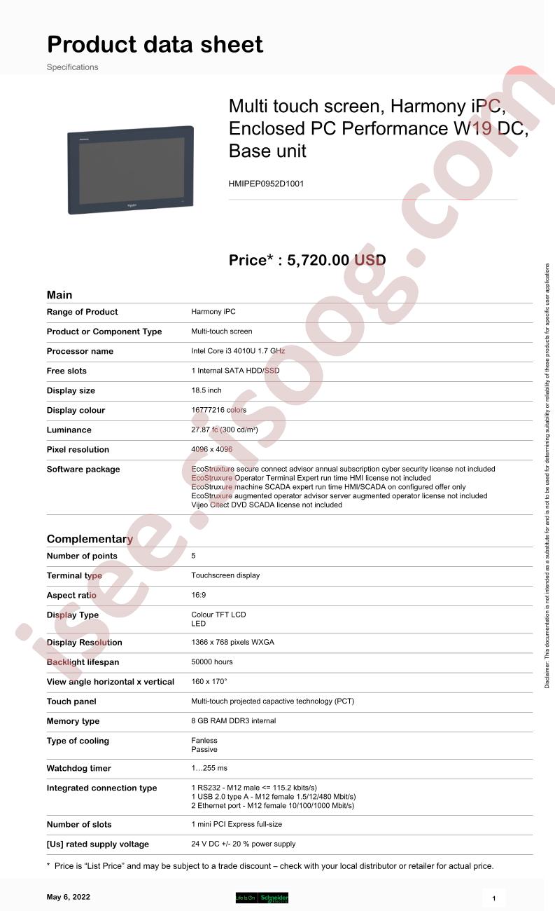 HMIPEP0952D1001
