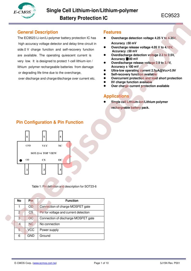 EC9523NNB3R