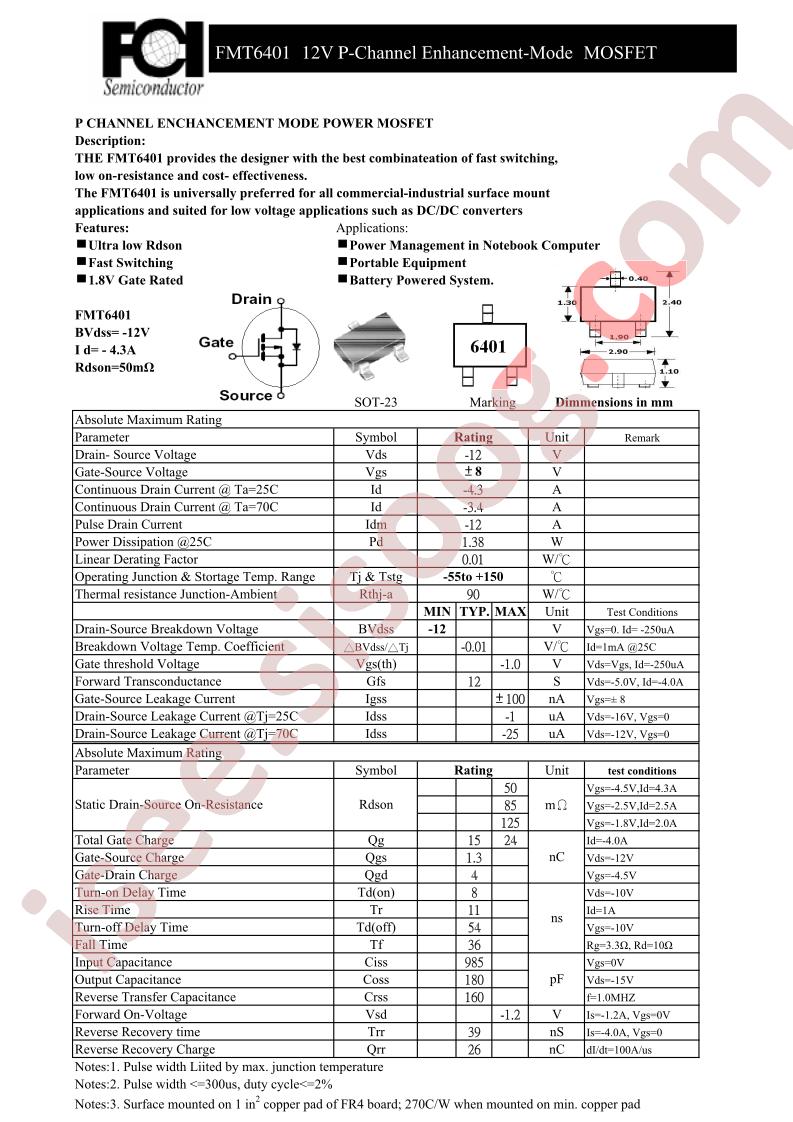 FMT6401