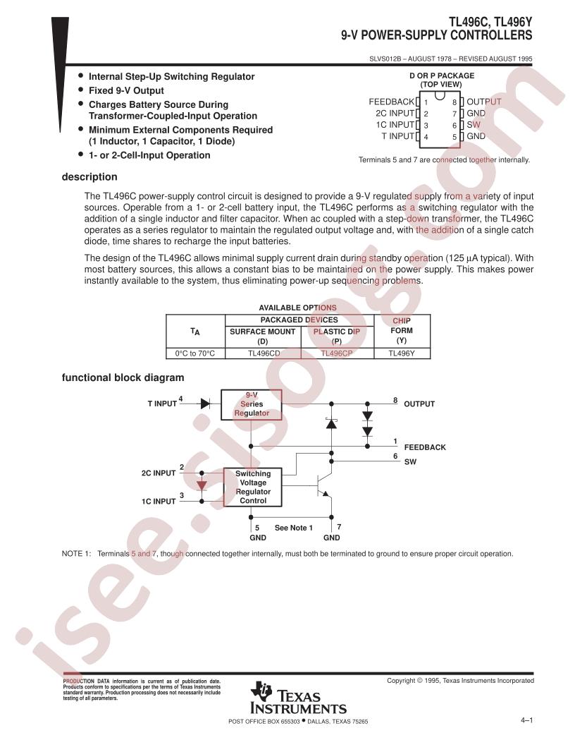 TL496C