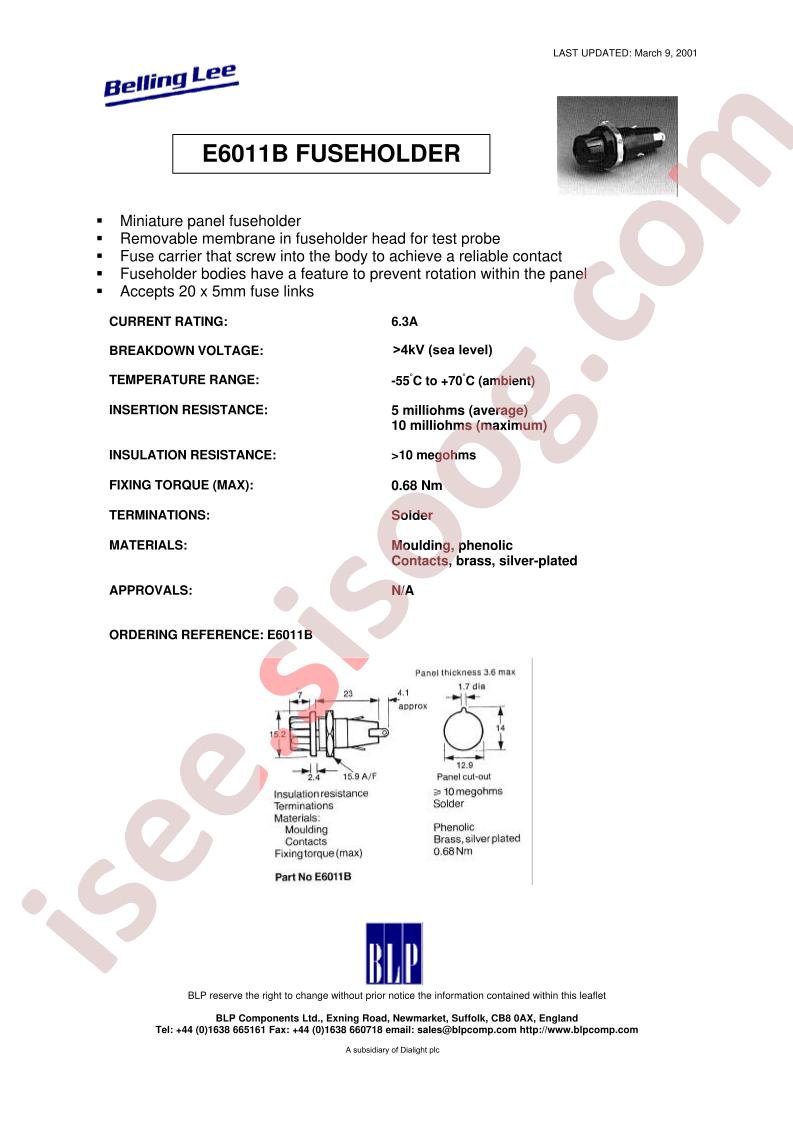 E6011B
