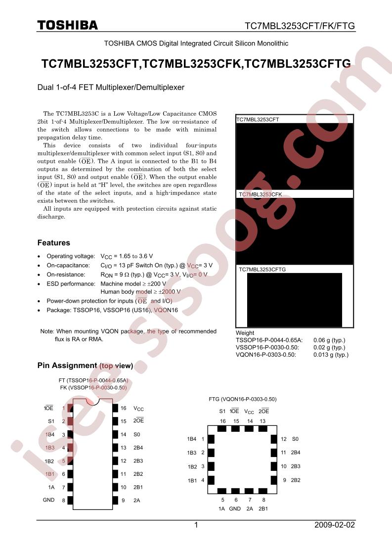 TC7MBL3253CFT