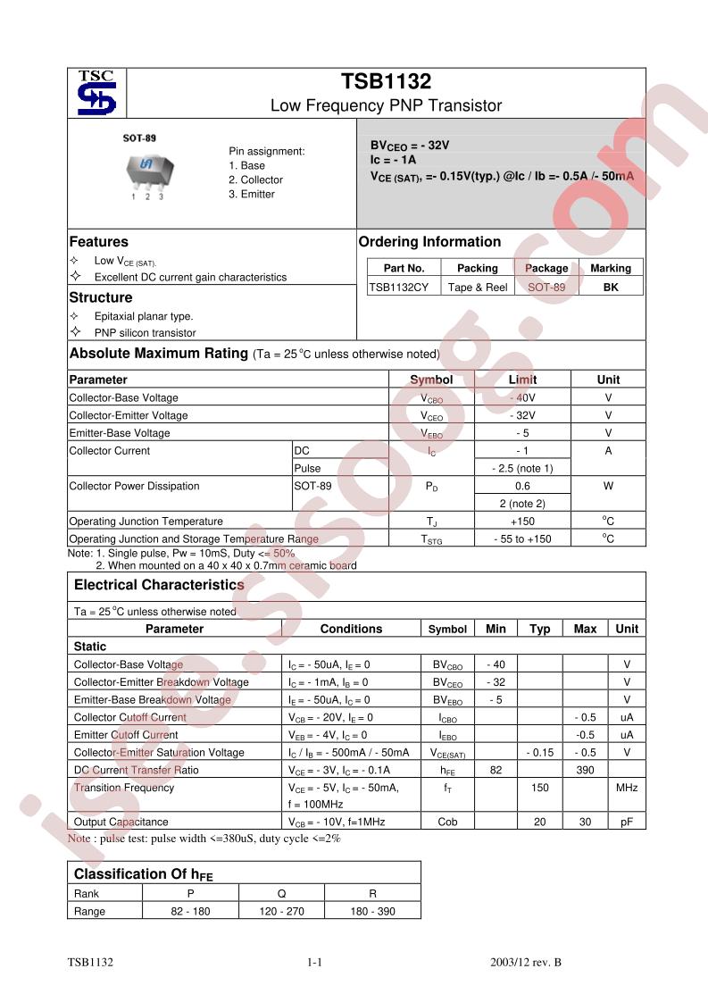 TSB1132