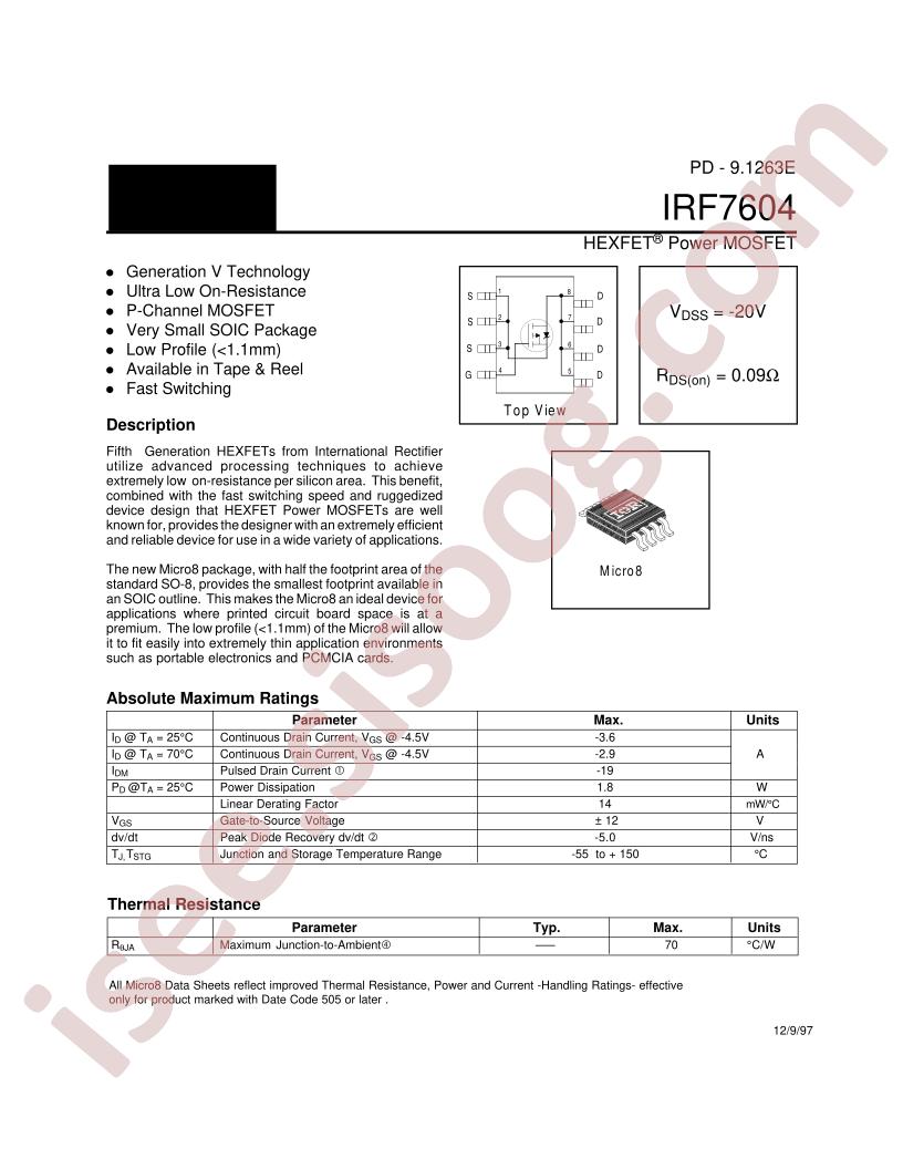IRF7604