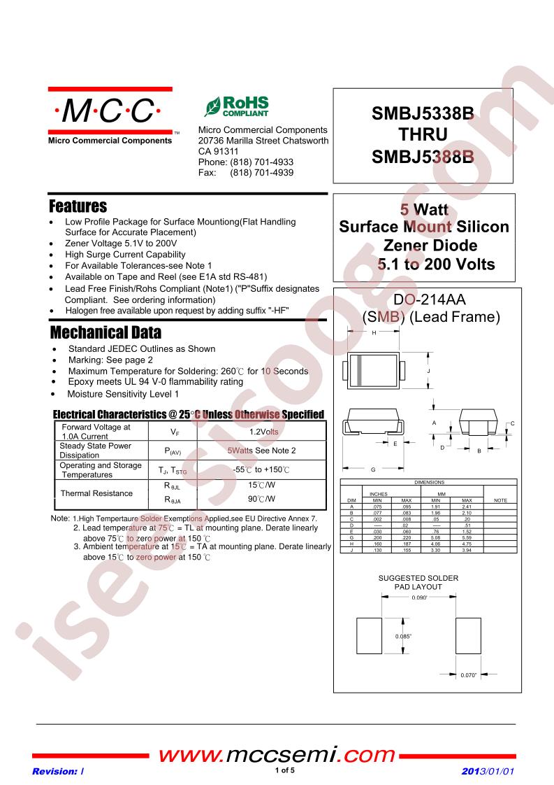 SMBJ5380B