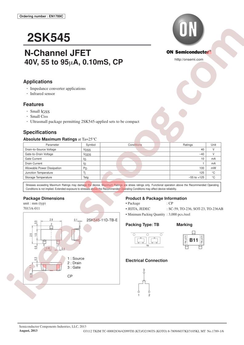 2SK545-11D-TB-E
