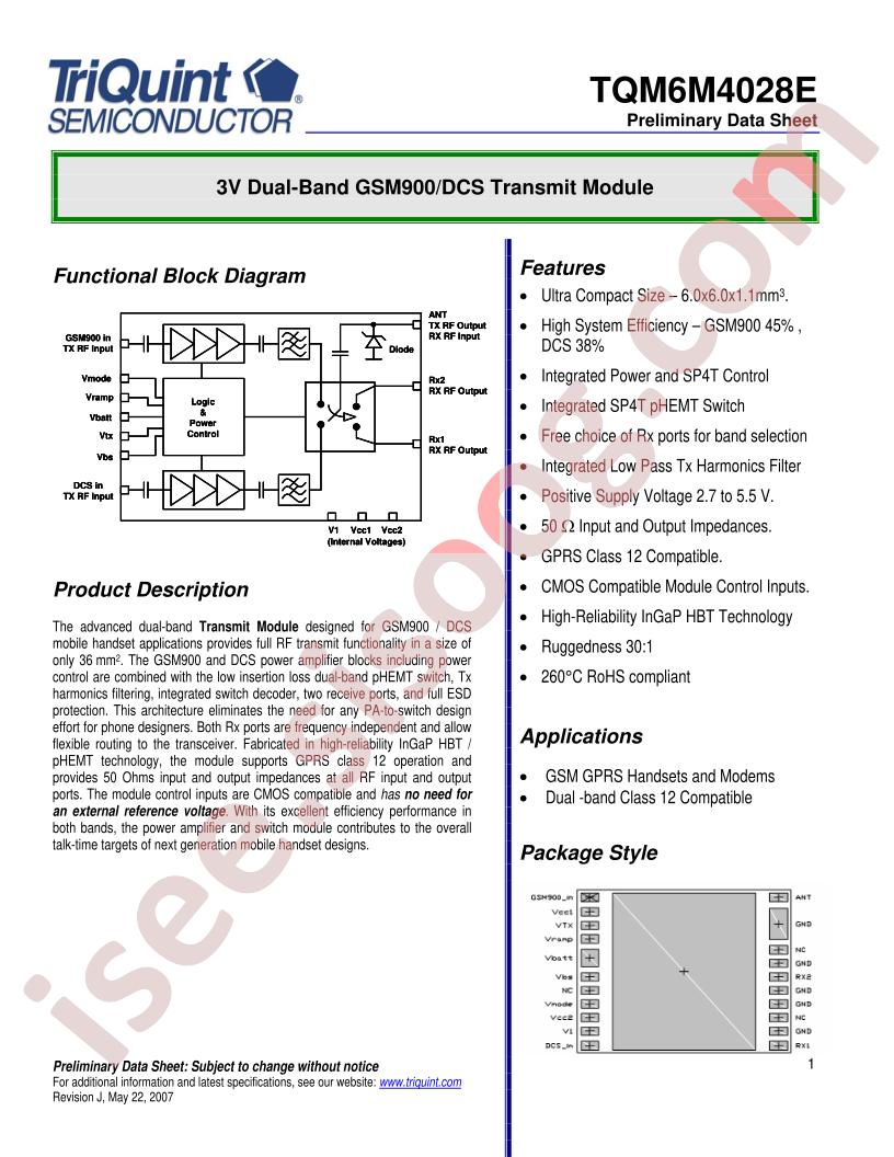 TQM6M4028E