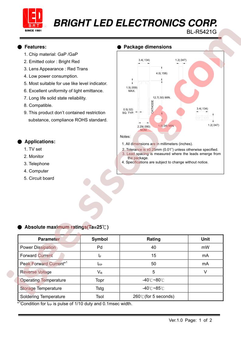 BL-R5421G