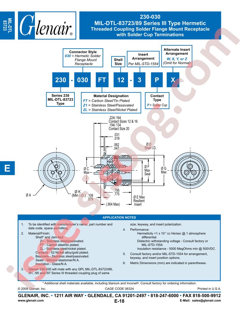 230-030FT10-3PZ