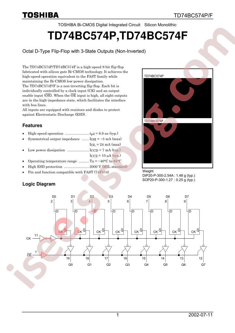 TD74BC574P
