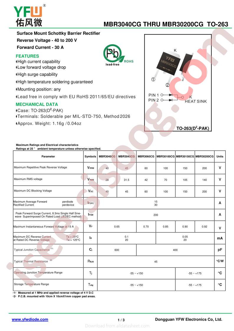 MBR3045CG