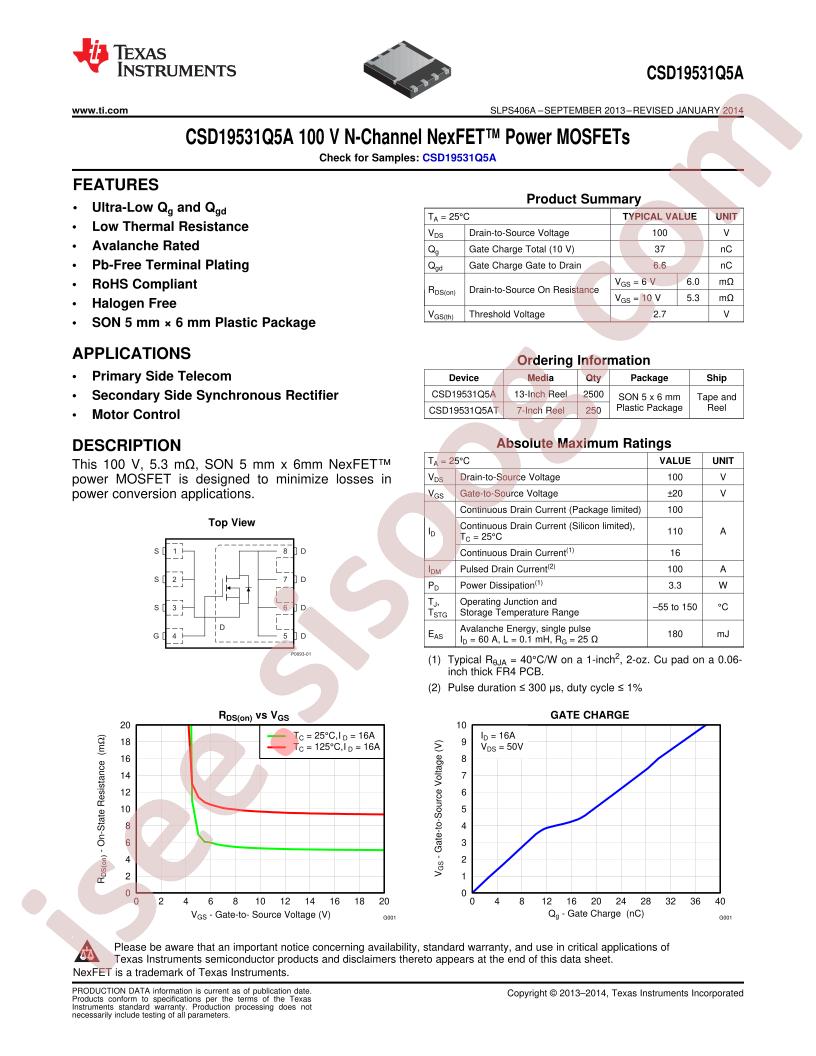 CSD19531Q5A