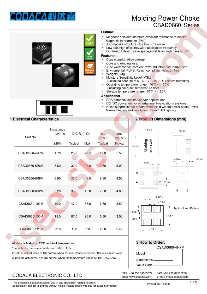 CSAD0660-6R8M