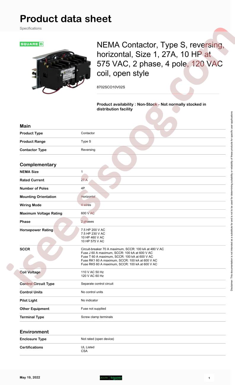 8702SCO10V02S