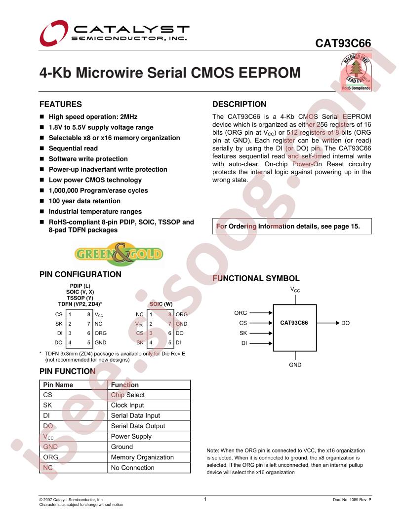 CAT93C66