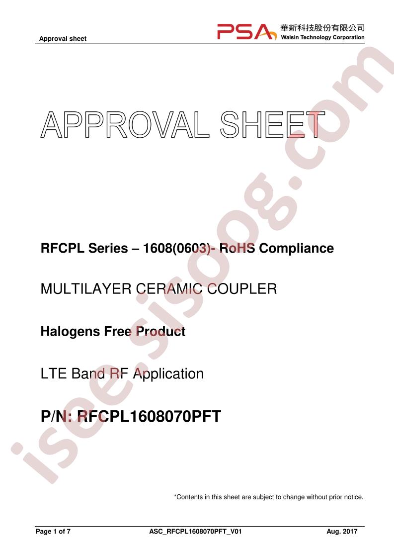 RFCPL1608070PFT