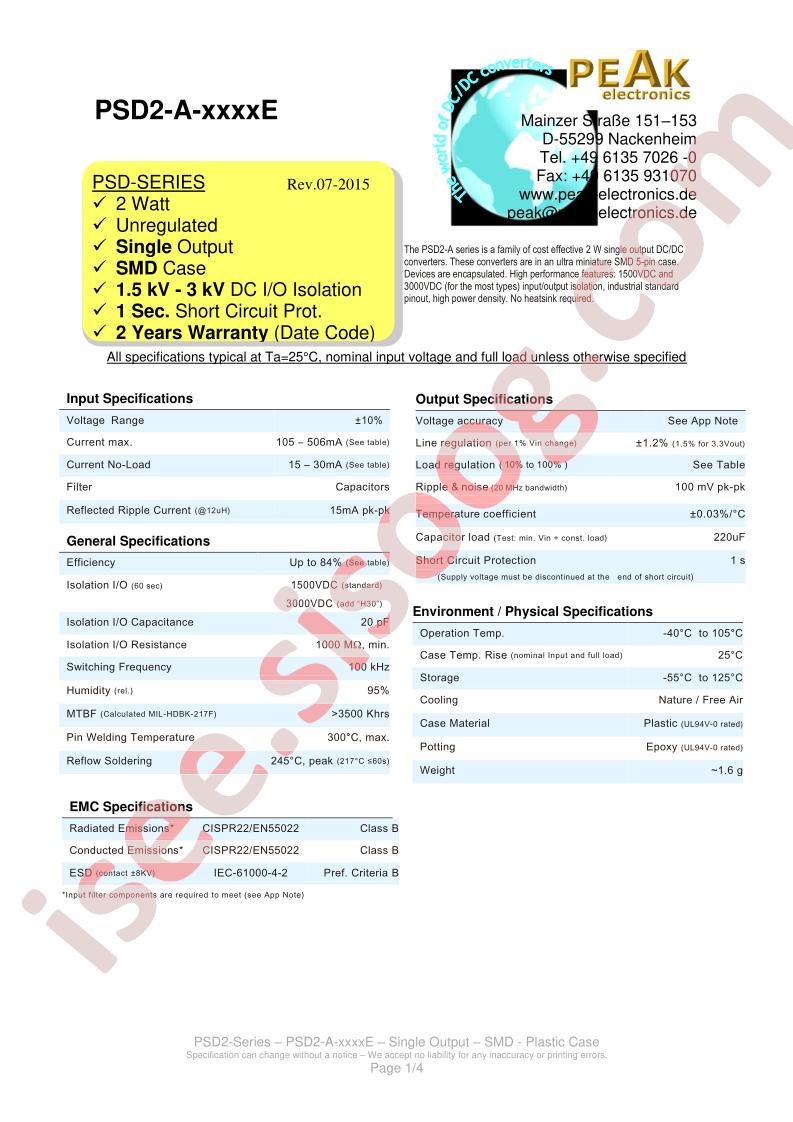 PSD2-A-1224E