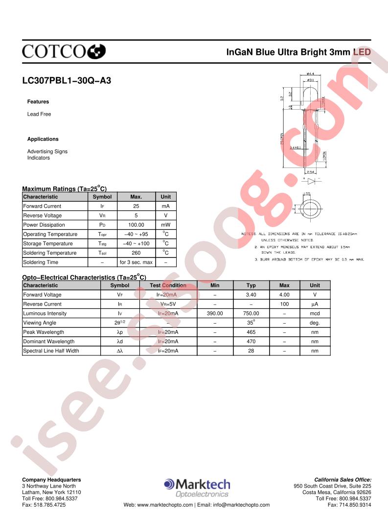 LC307PBL1-30Q-A3