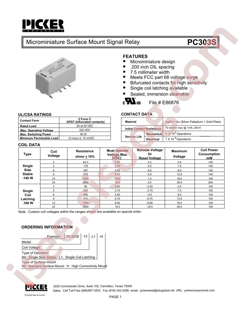 PC303S-12L1H