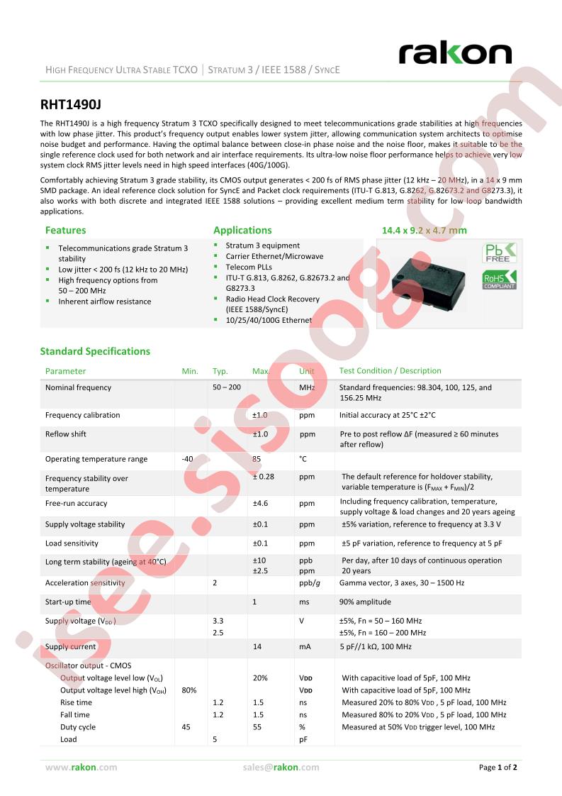 RHT1490J