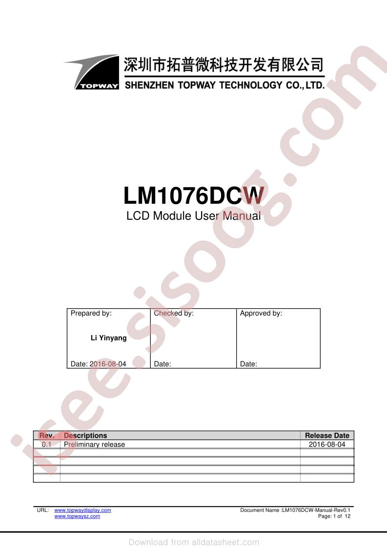 LM1076DCW