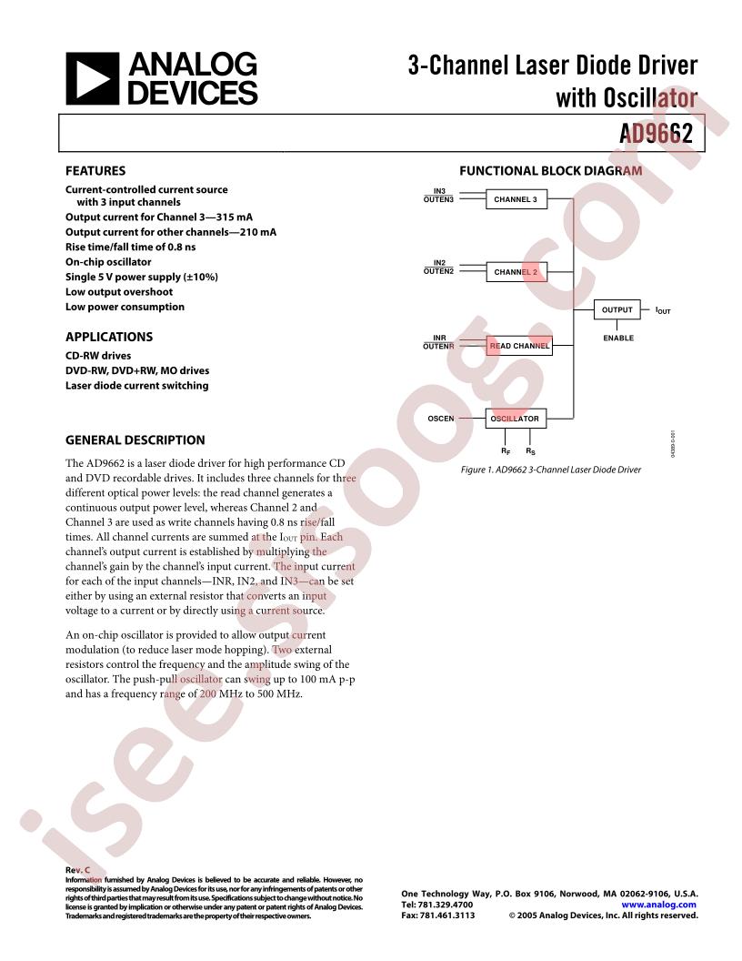 AD9662ARQZ