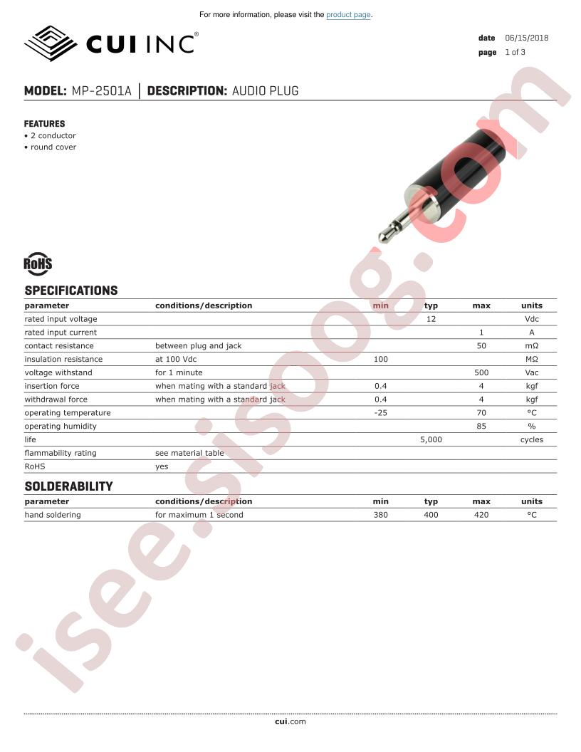 MP-2501A